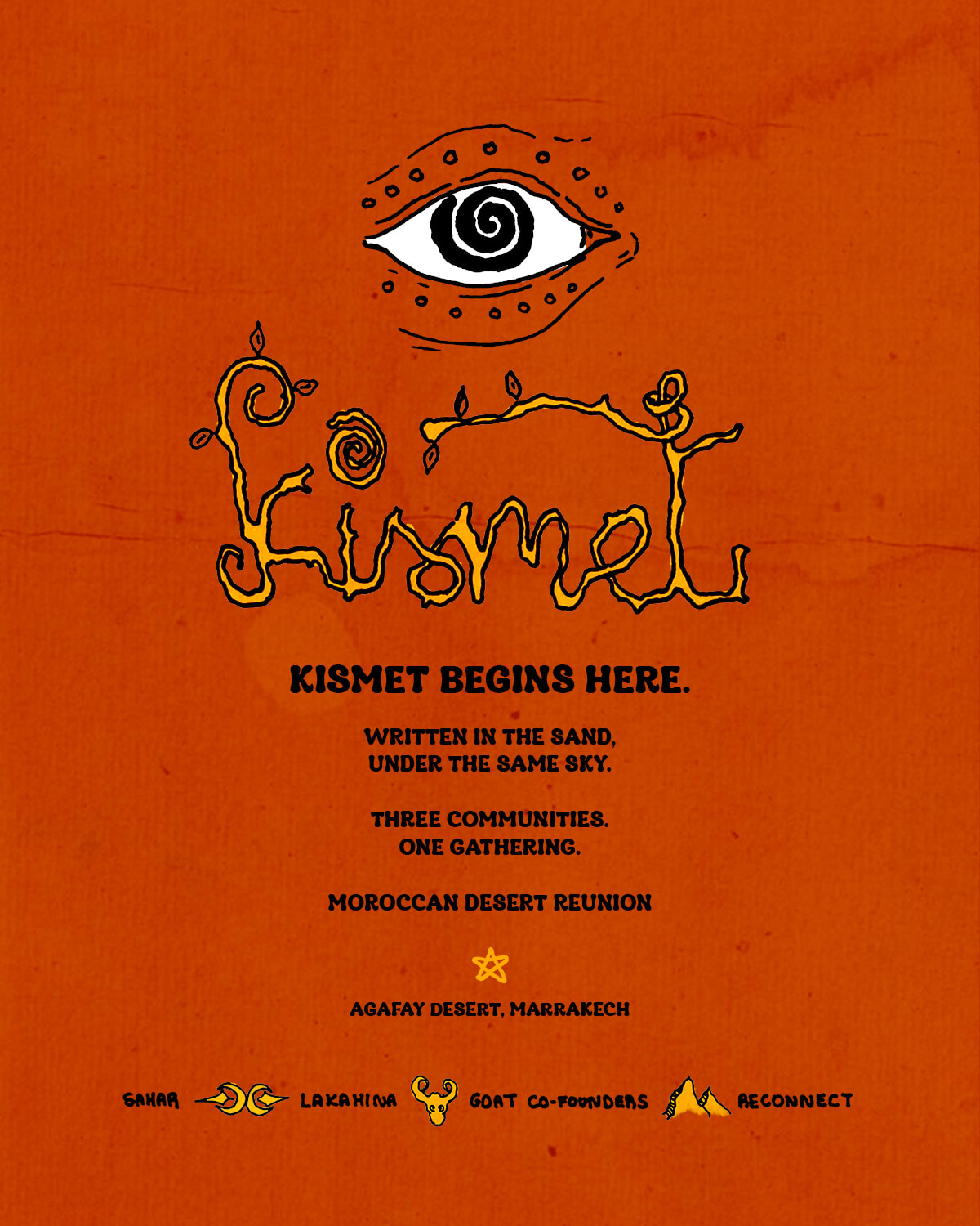 Sands Of Kismet Intimate Gathering - Marrakesh