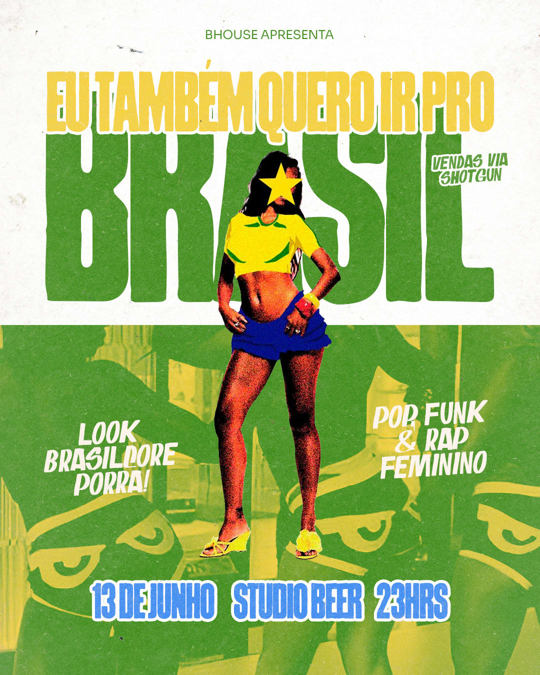 Eu Também Quero Ir Pro Brasil - Pop, Funk & Rap Feminino