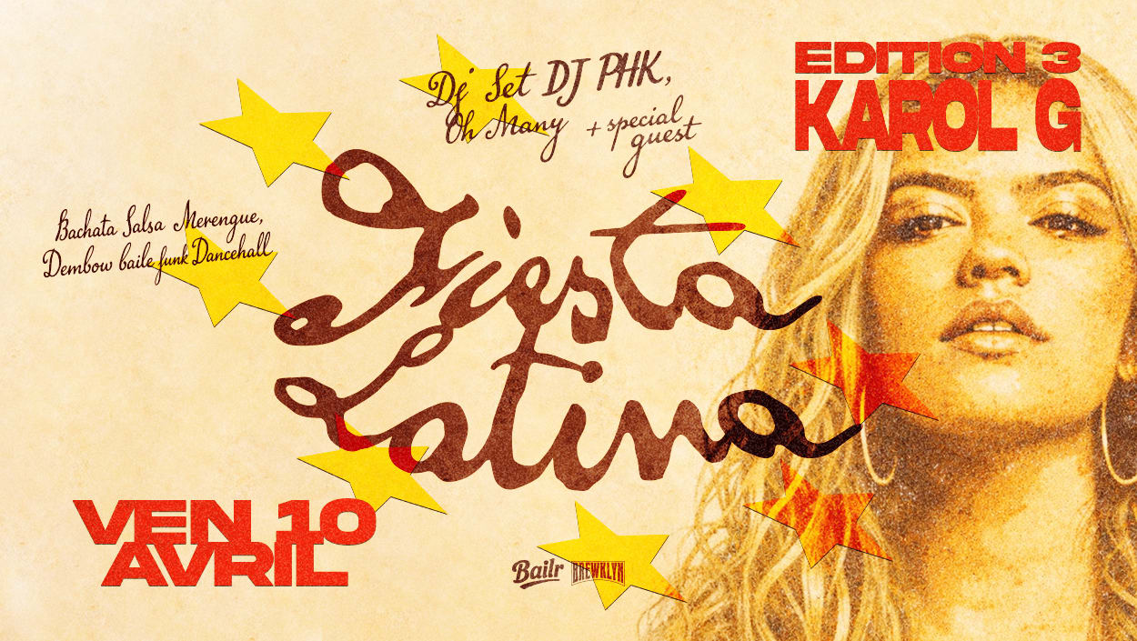 Fiesta Latina Édition #3 Karol G At Brewklyn 10/04
