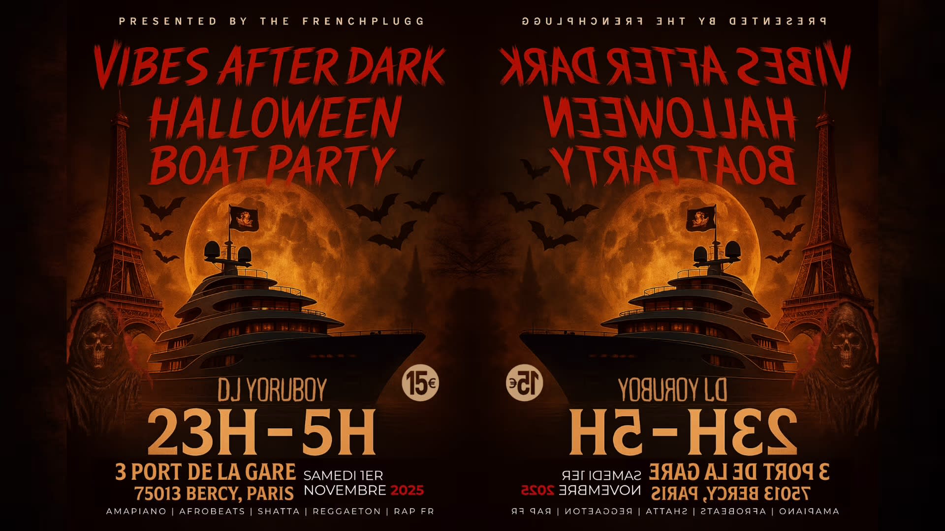 Vibes After Dark: Halloween Boat Party