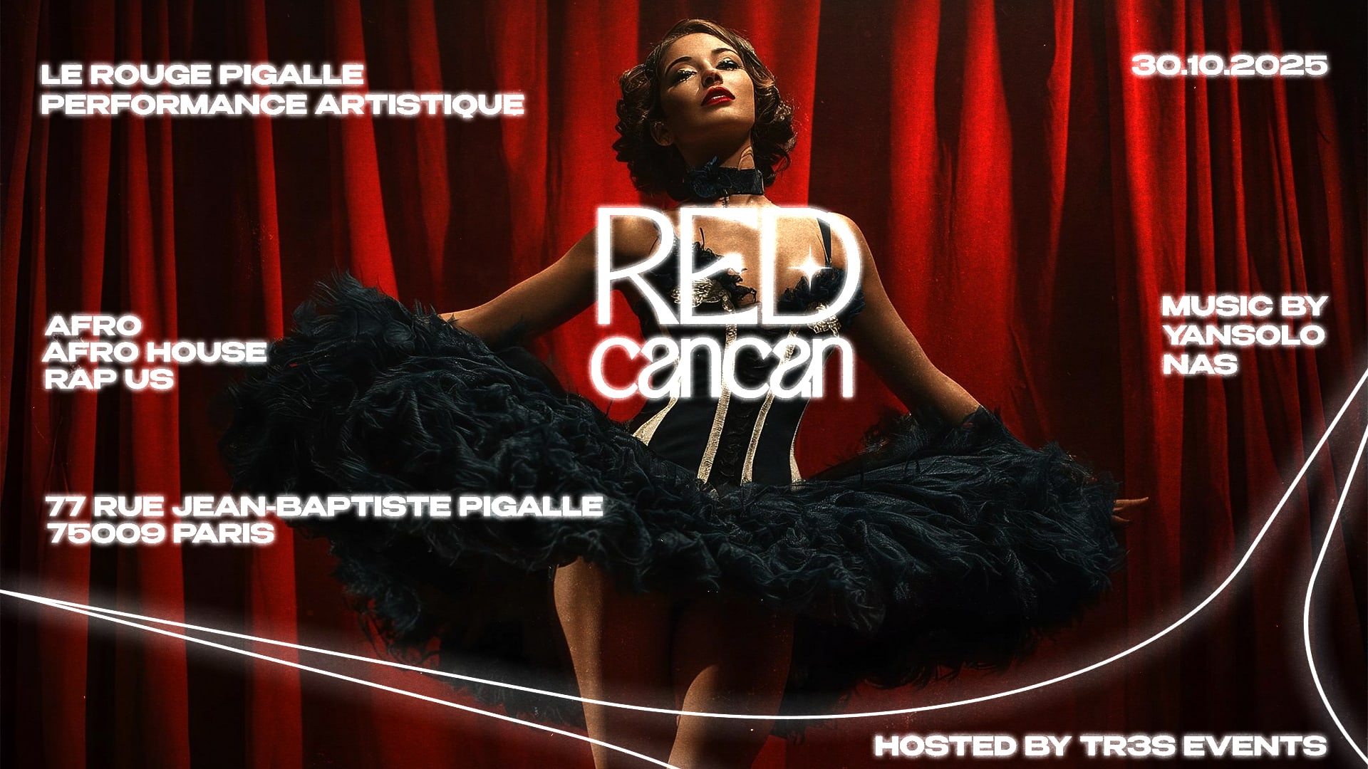 Red Cancan - Jeudi 30 Octobre - Le Rouge Pigalle