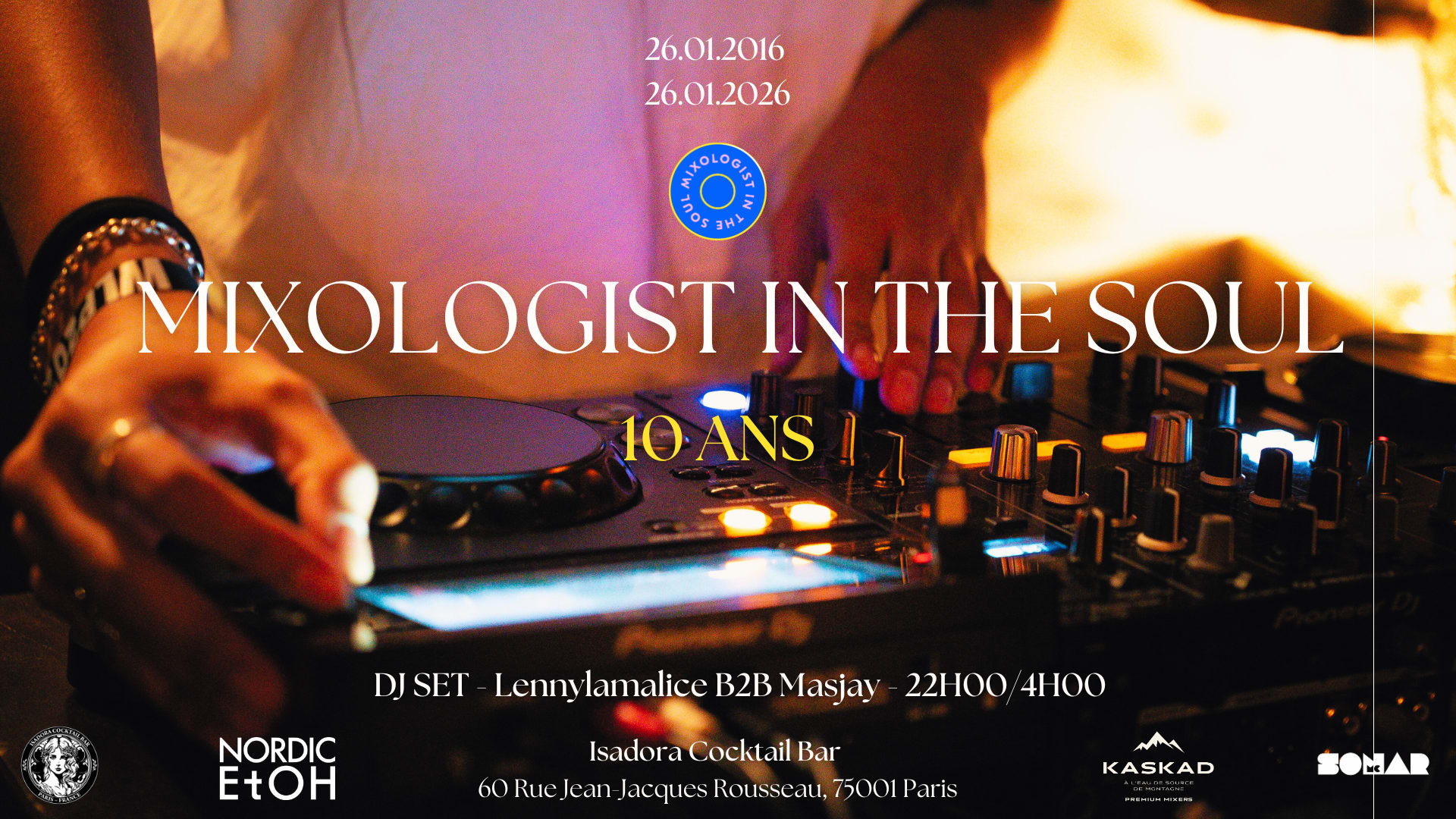 Mixologist In The Soul — 10y Anniversary