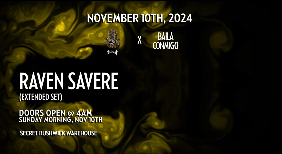 Namaste Presents The Afterparty W/ Raven Savere Extended Set