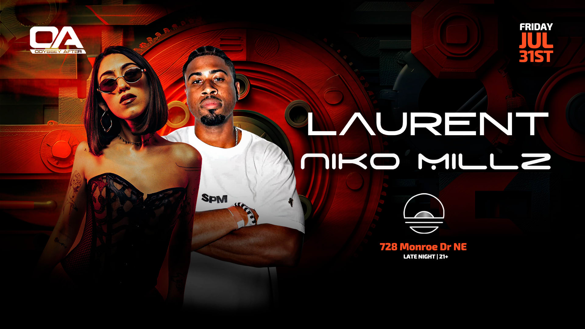 Laurent + Niko Millz At Odyssey After
