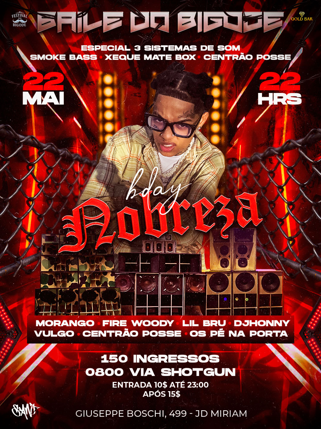 Baile Do Bigode Bday Nobreza