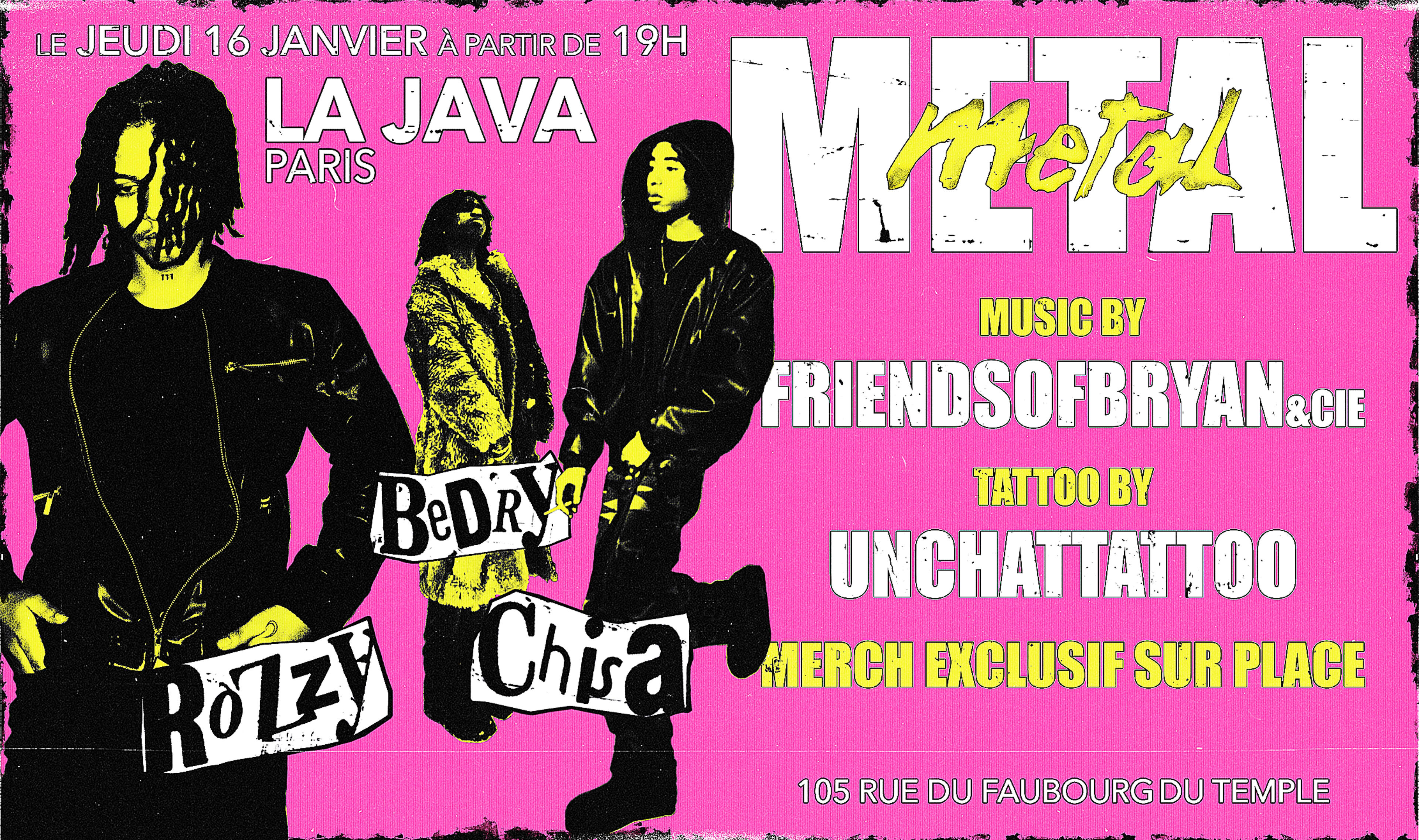Metal Party : Rozzy, Chisa, Bedry