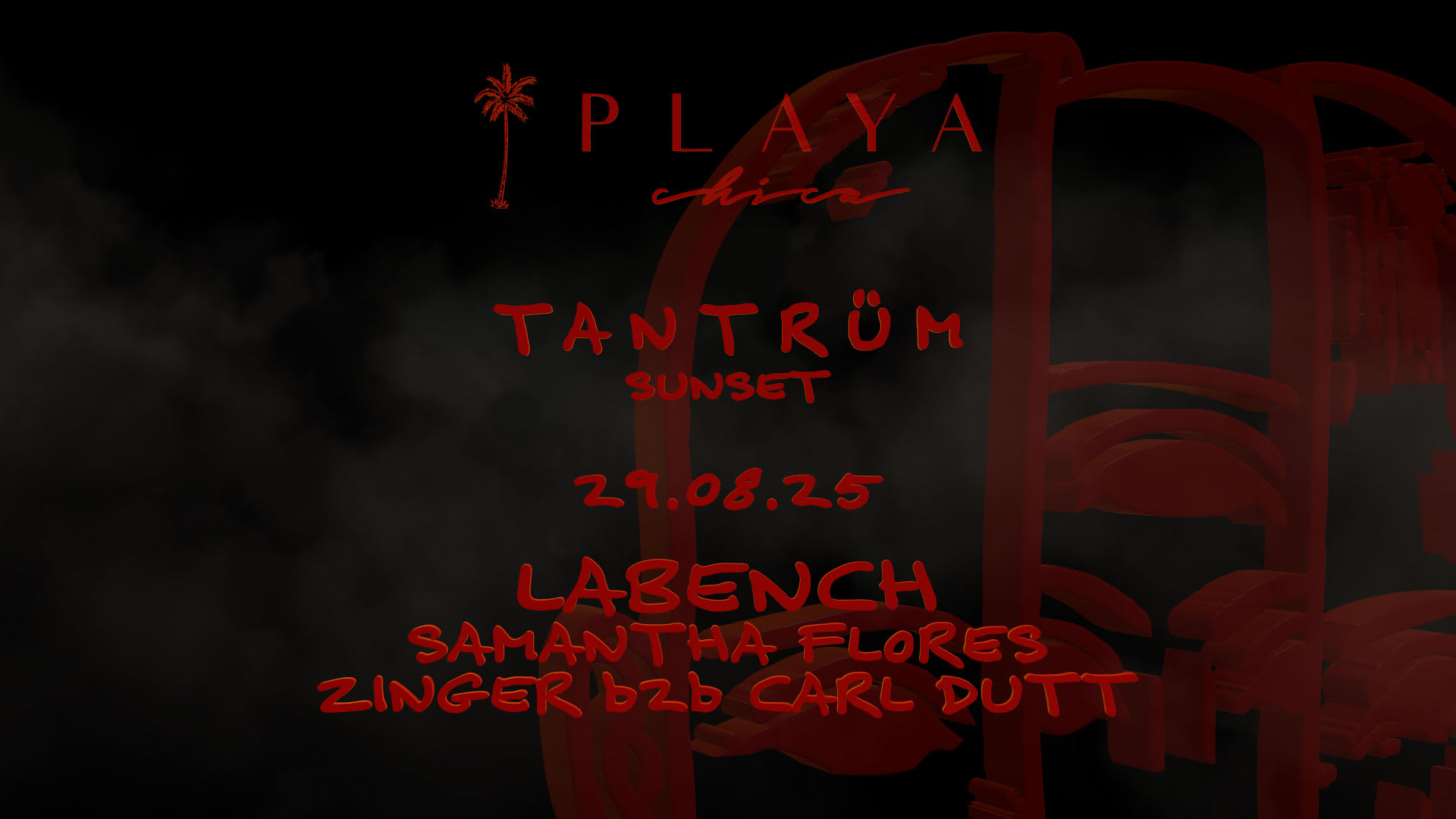 Tantrüm X Playa Chica Mandelieu - 29.08.25