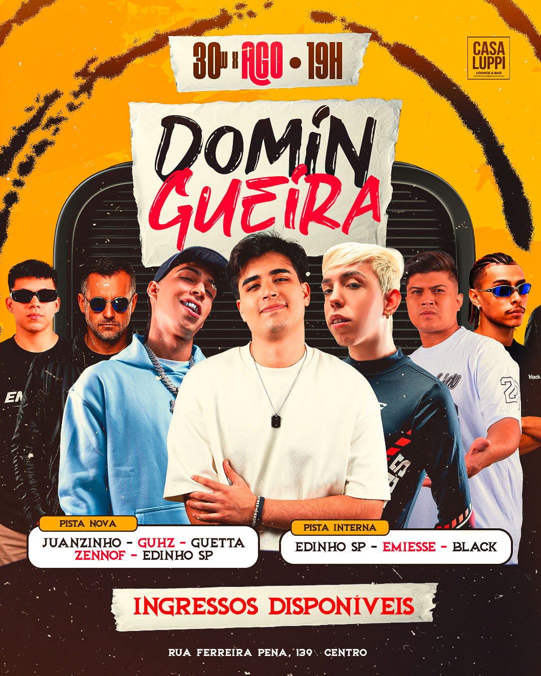 Domingueira - 30/08