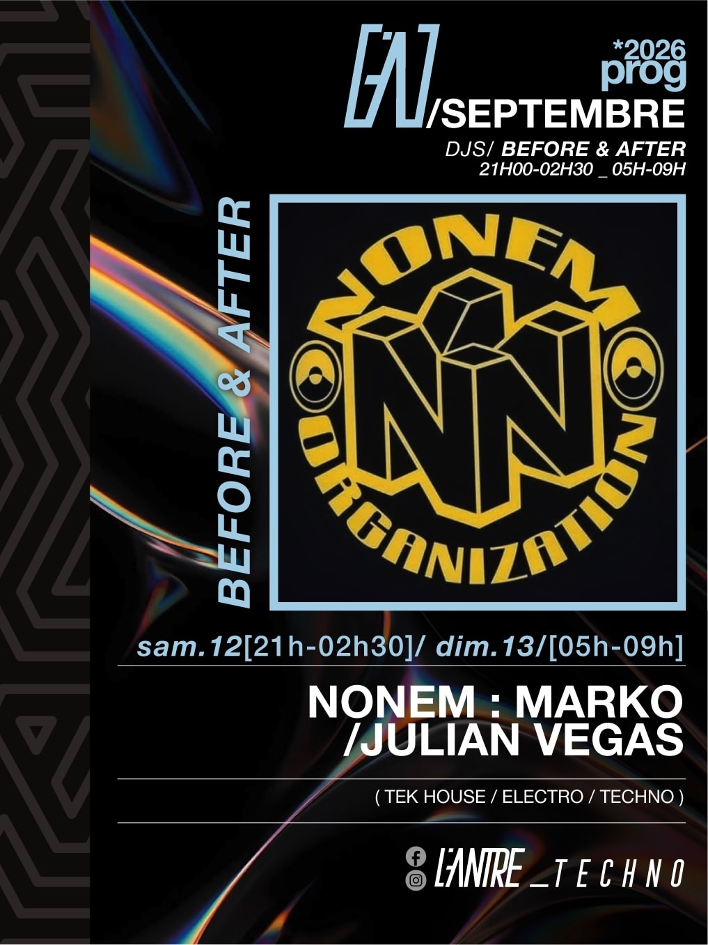 Nonem Organization : Marko / Julian Vegas — After
