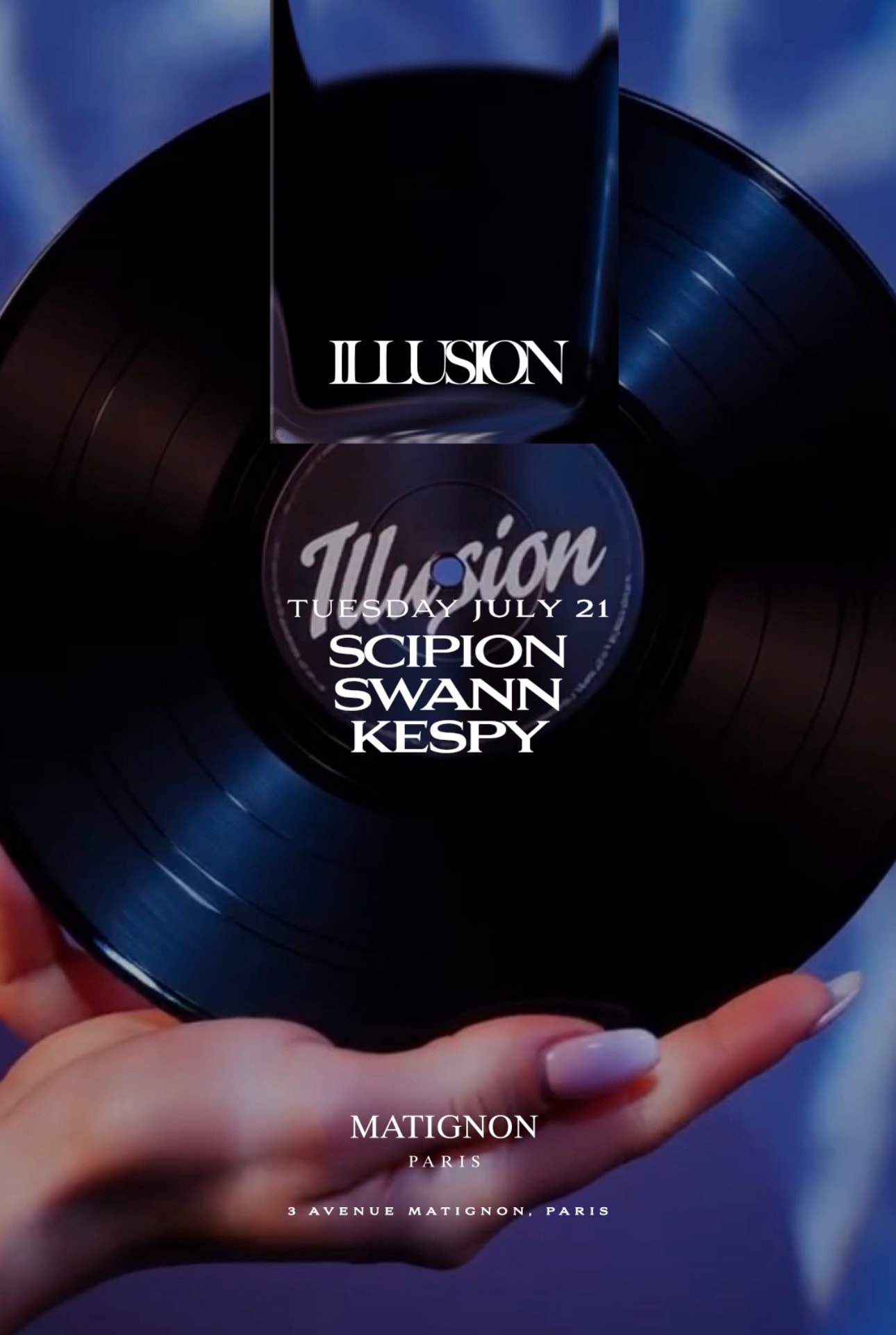 Illusion Invite Scipion . Swann . Kespy