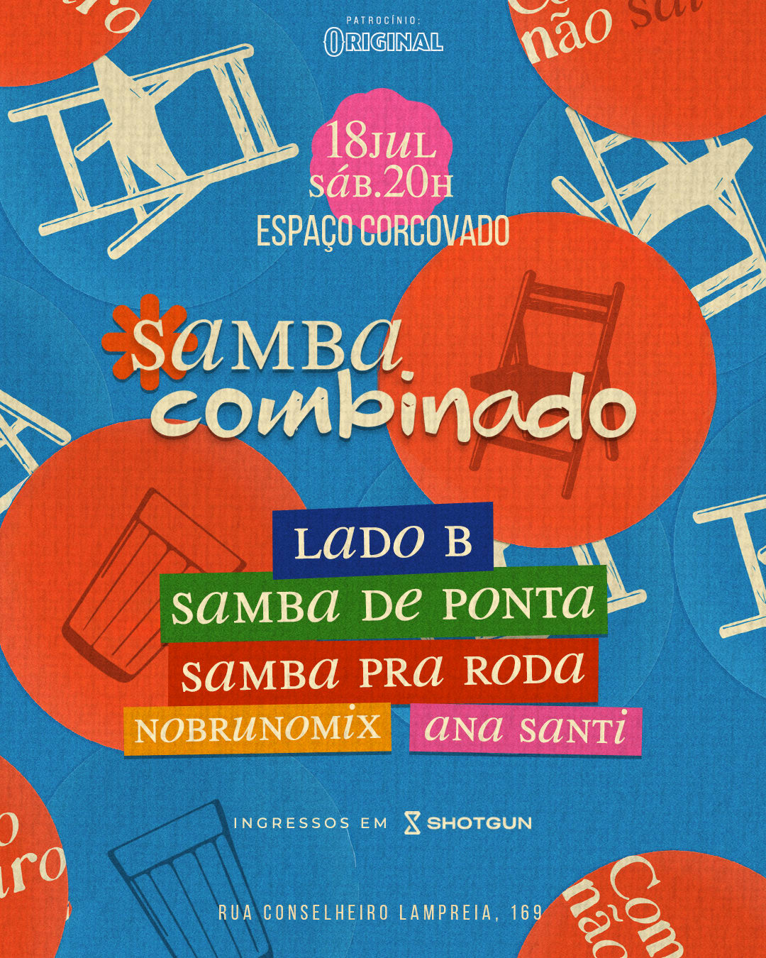 Samba Combinado • Pra Roda, Lado B, Samba De Ponta & Djs