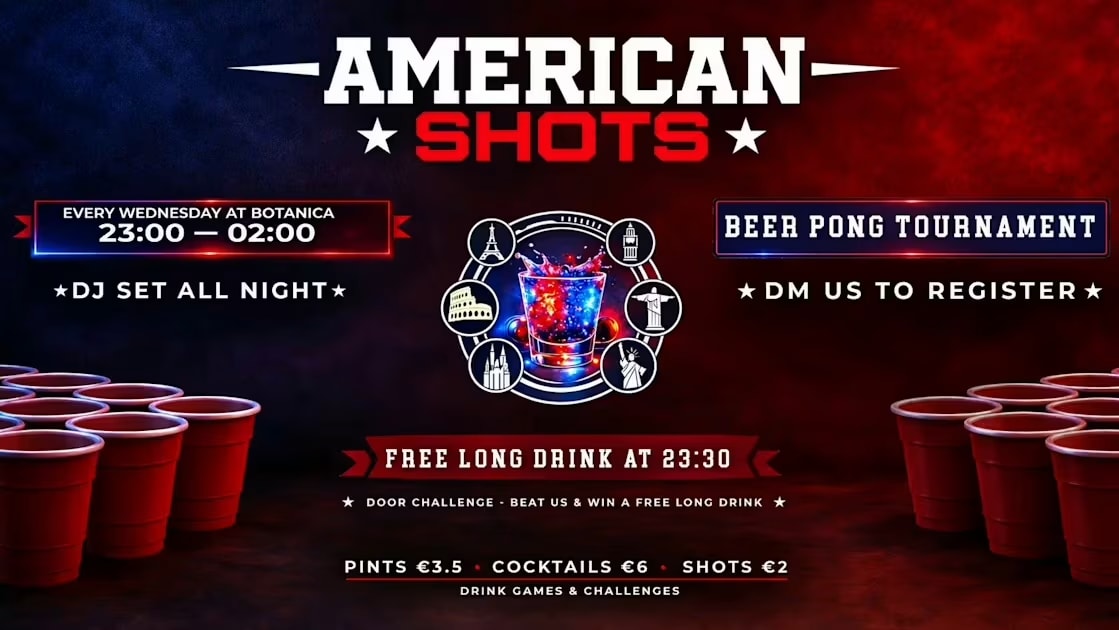 Erasmus Shots: American Party