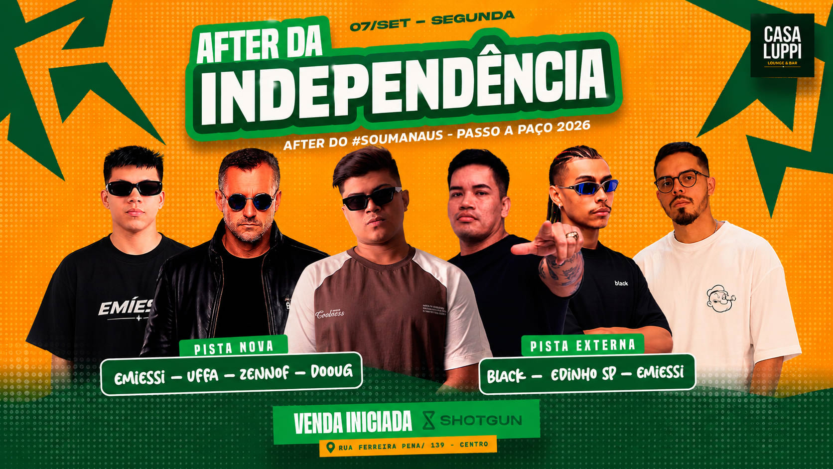 Ater Da Independência- Segunda - 07/07
