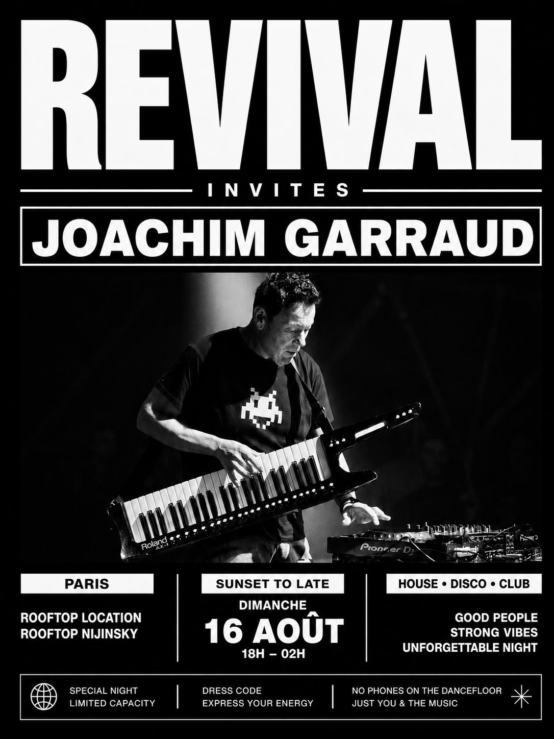 Open Air / Revival Presents : Joachim Garraud (Dj Set)