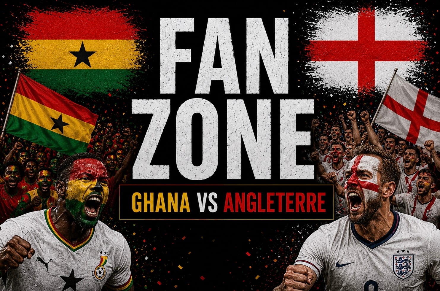 Watch Party : Ghana - Angleterre