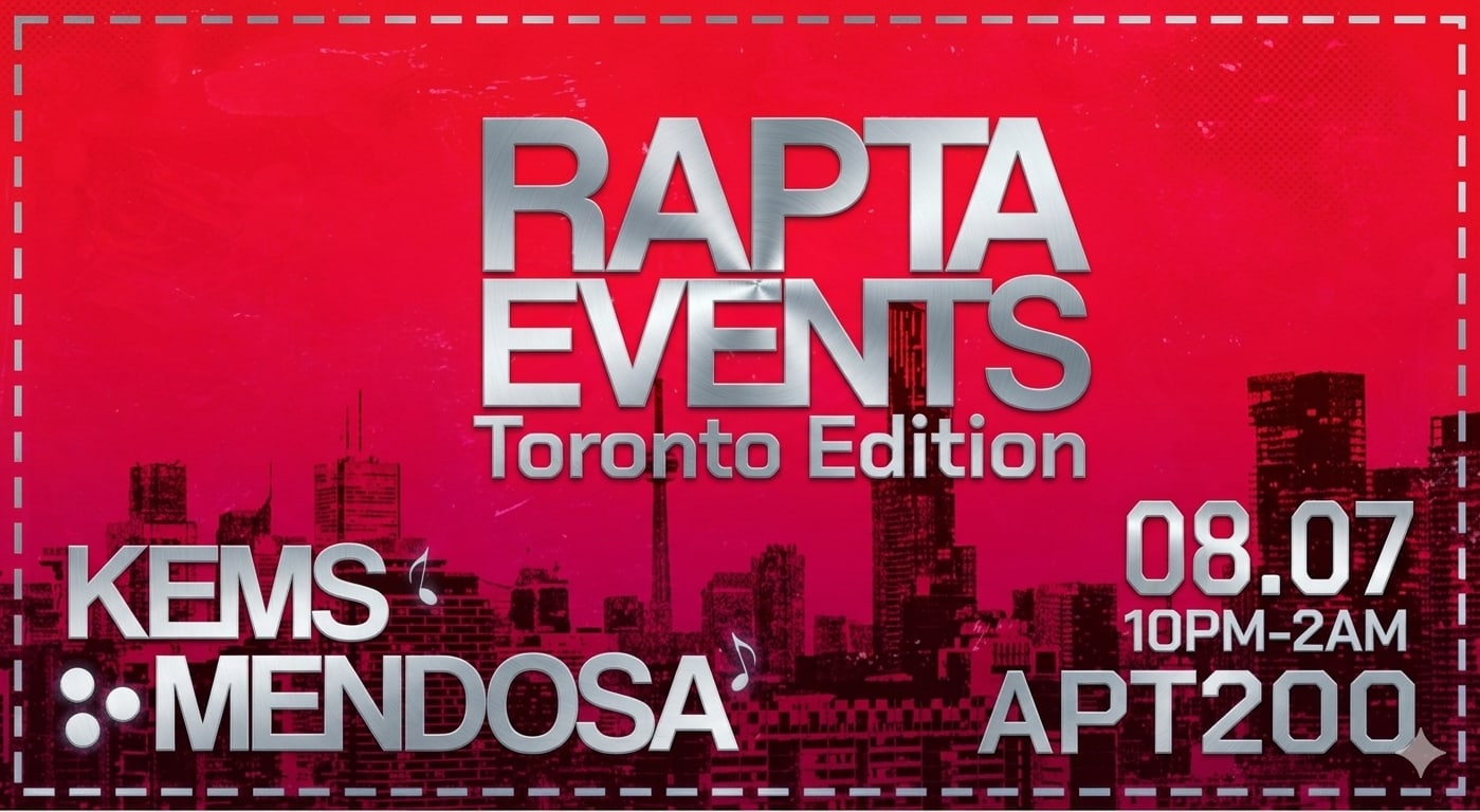 Rapta - French Rap Party - Toronto Edition