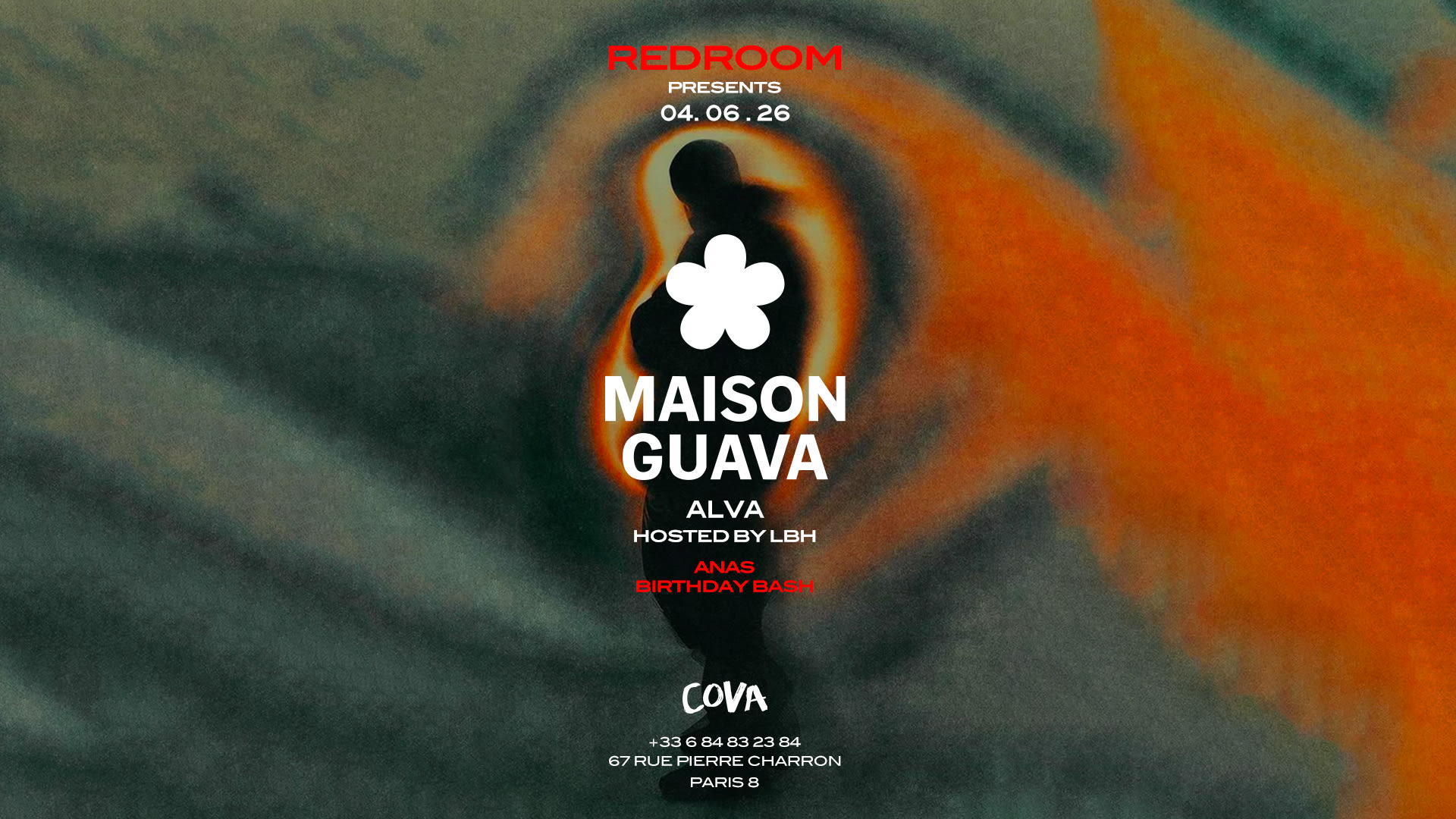 Redroom X Maison Guava | Cova Club Paris