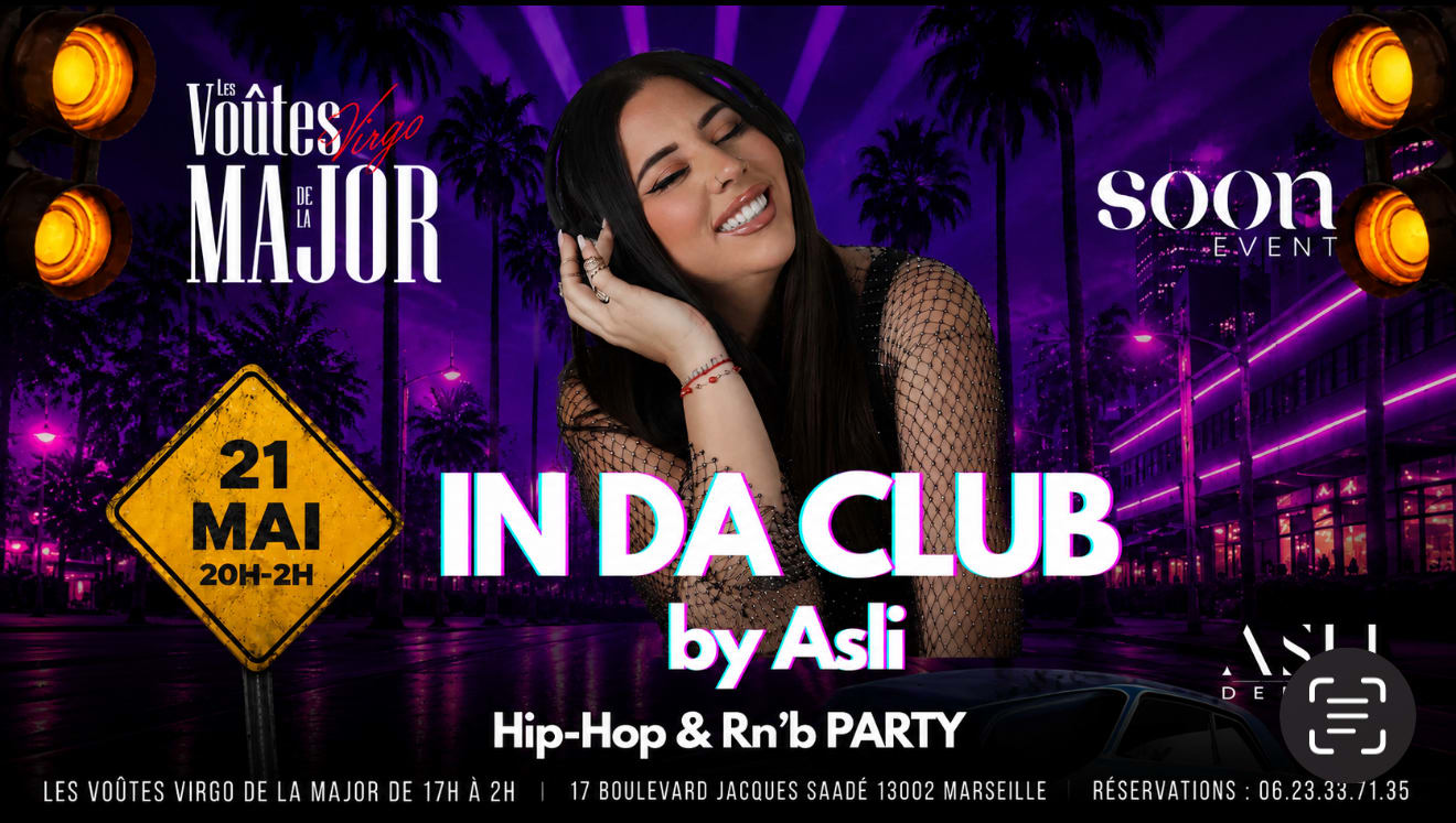 In Da Club - Rn’B Party By Dj Asli - Entrée Gratuite