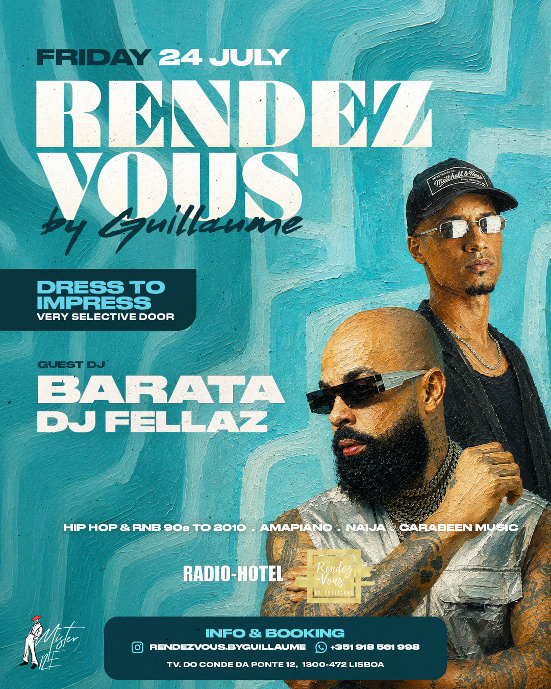 Rendez-Vous By Guillaume Radio Hotel 24 July 2026