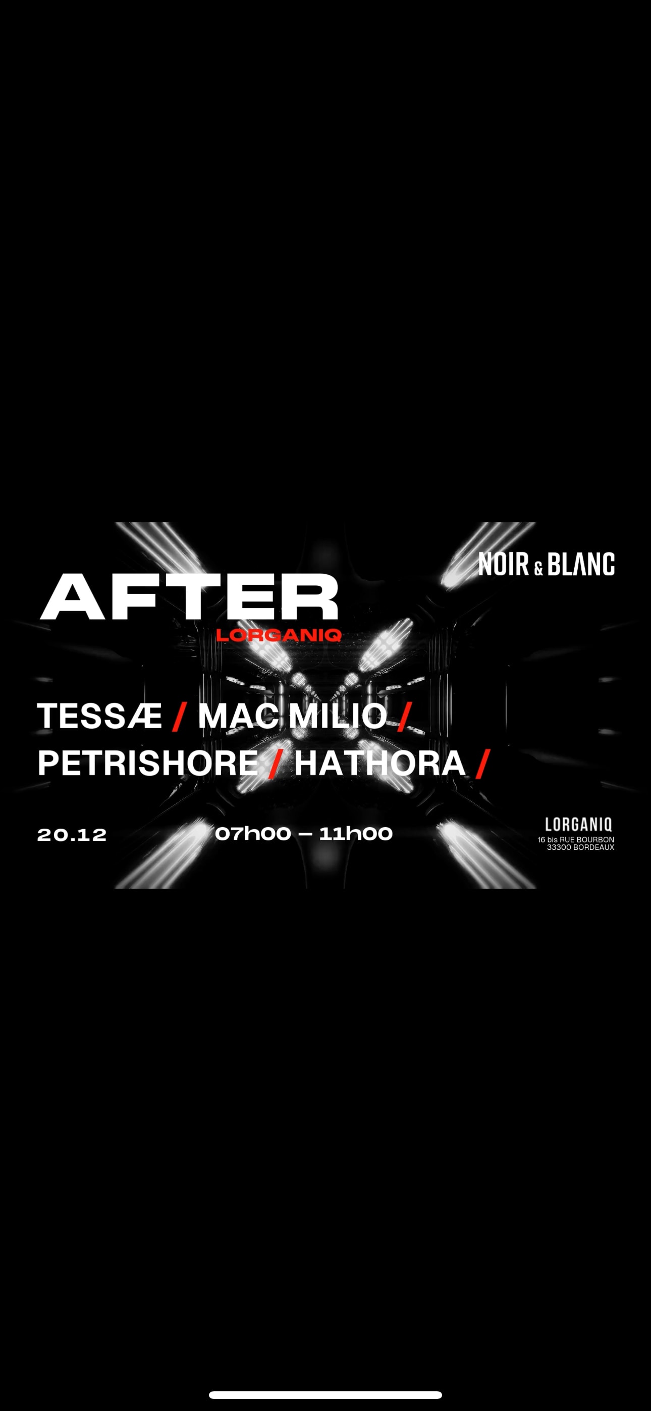 After Noir Et Blanc X La Molécule