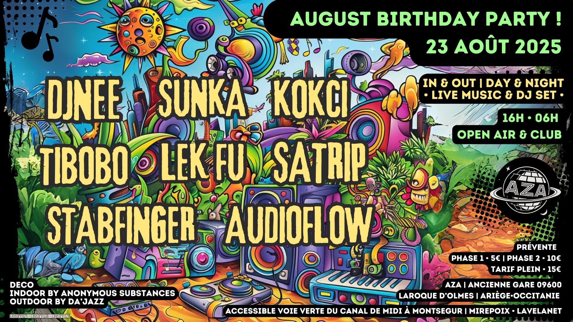 August Birthday Party | In&Out • Day&Night [23.08.25]