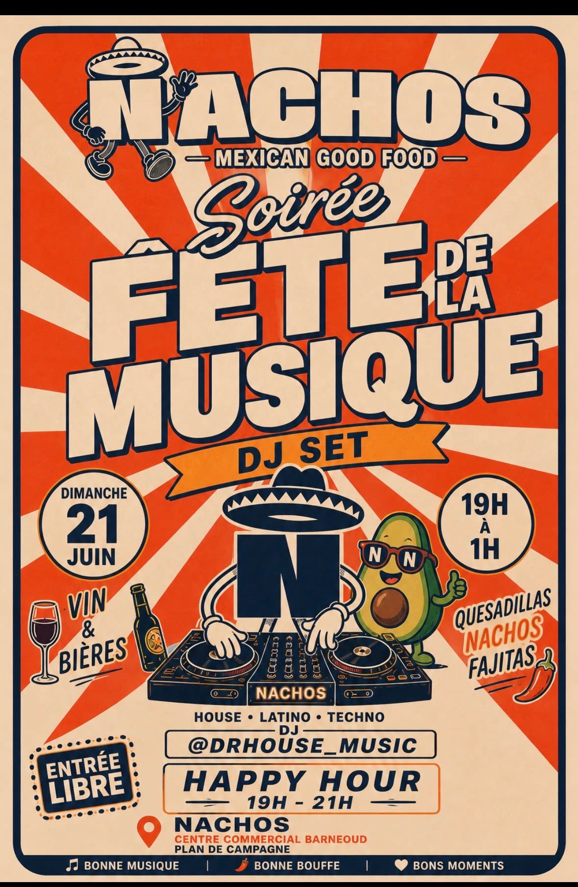 Fête De La Musique | Drhouse_Music X Nachos (21.06)