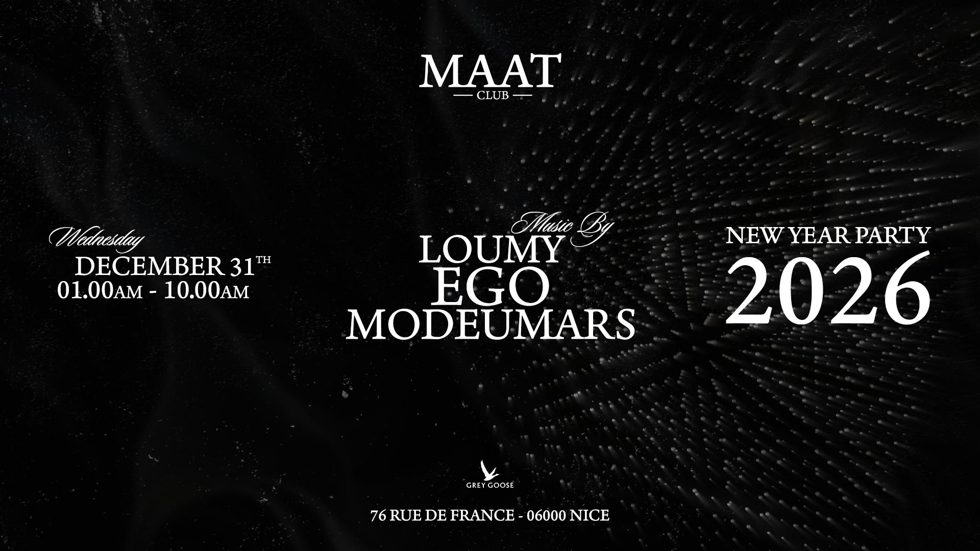 New Year Party Maat Club