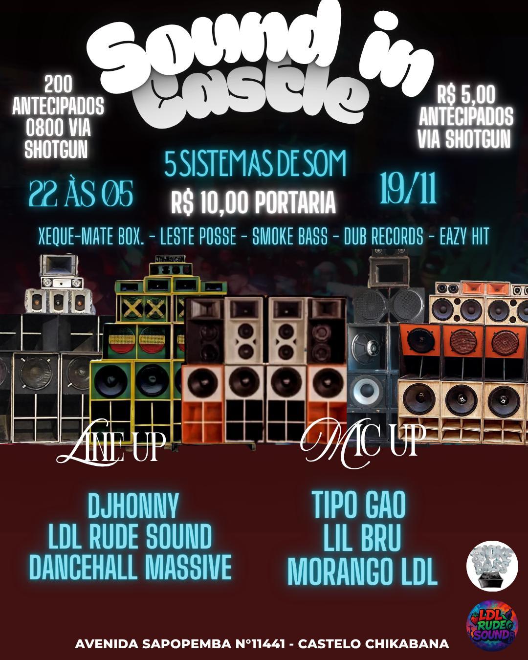 Sound In Castle - 5 Sistemas De Som