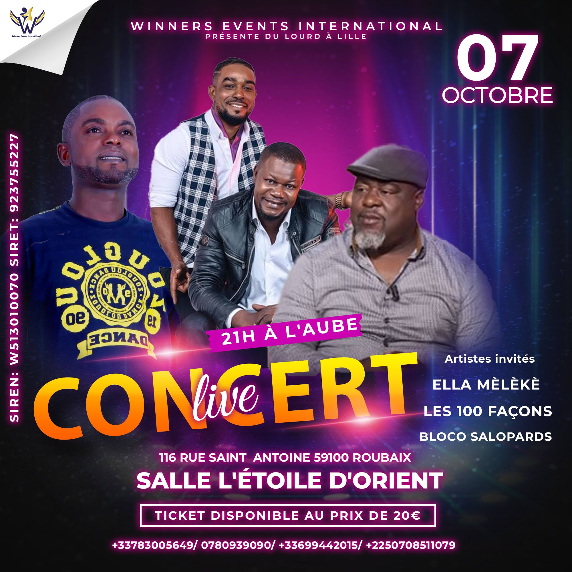 Concert Zouglou Live