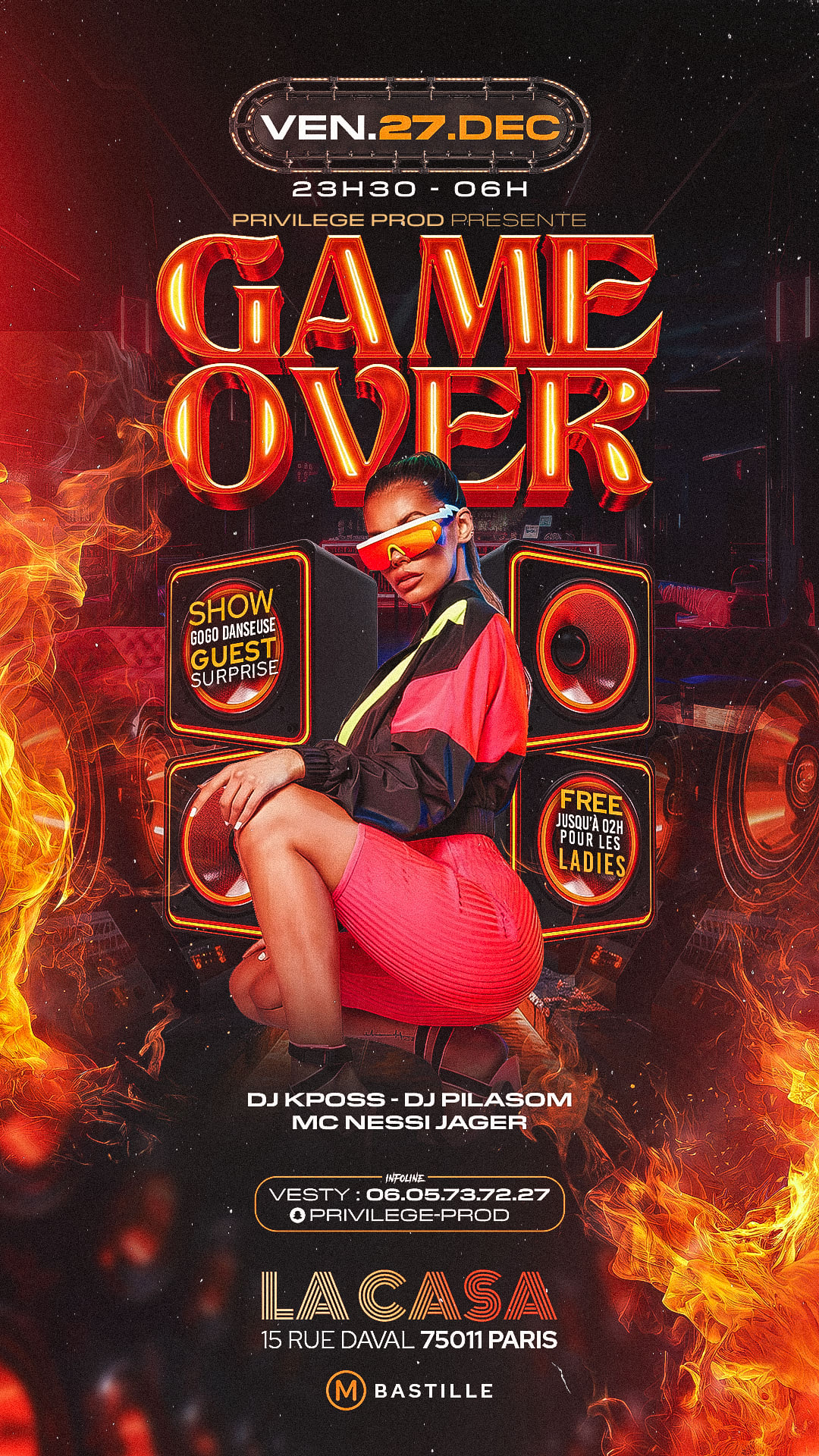 Game Over À La Casa