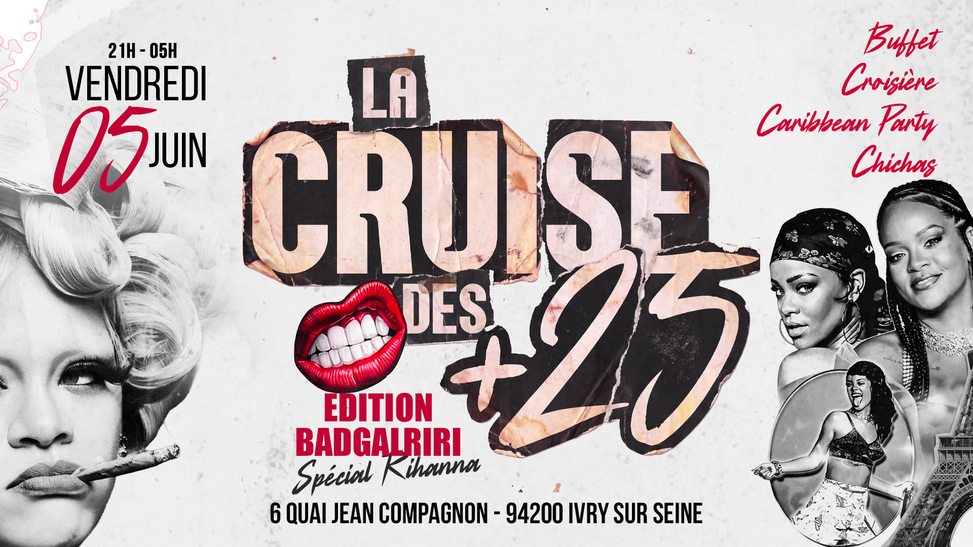 K’Ribbean Cruise Buffet | Croisière | Rooftop | Terrasse