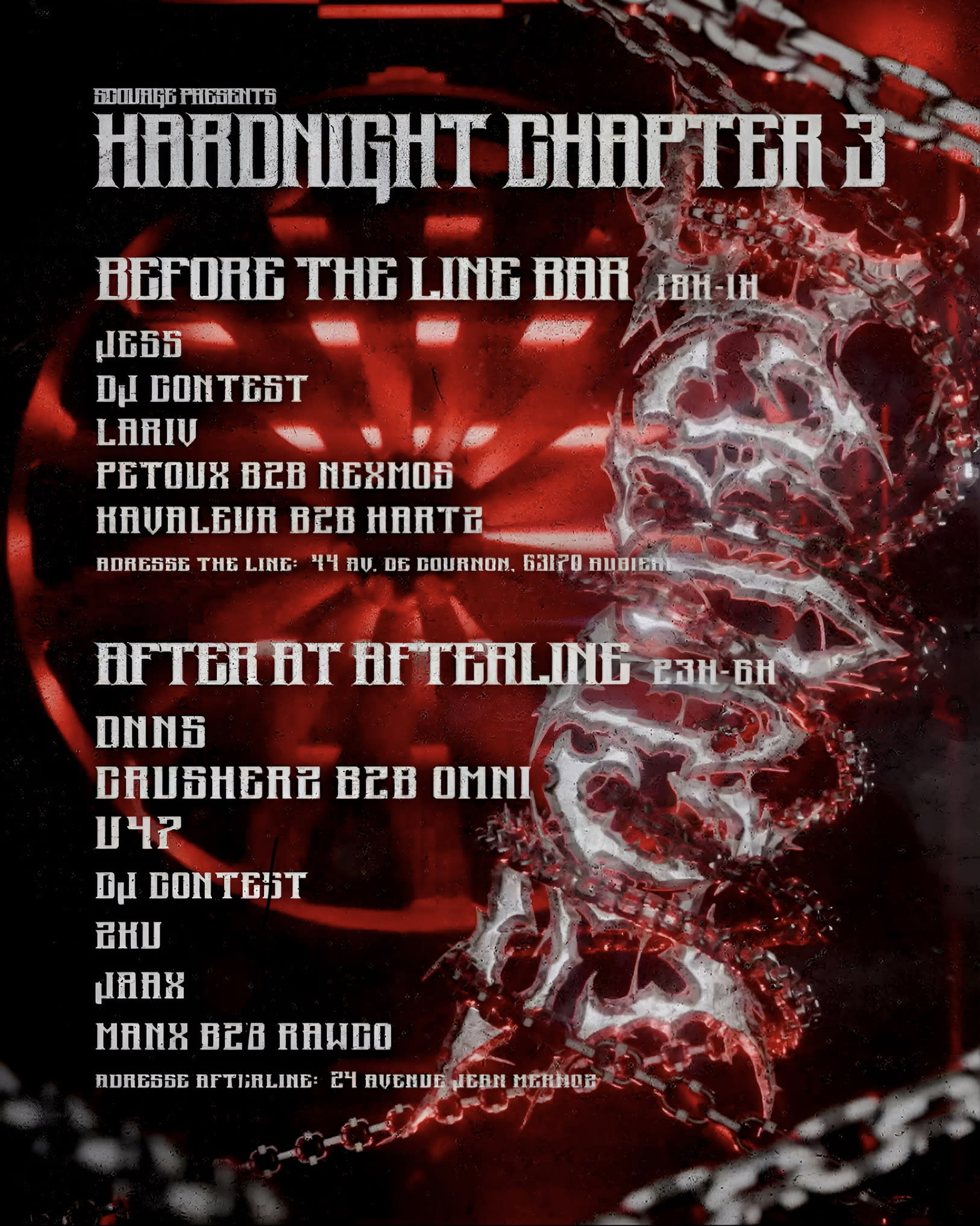 Scourge Présente Hardnight Chapitre 3 Édition Halloween