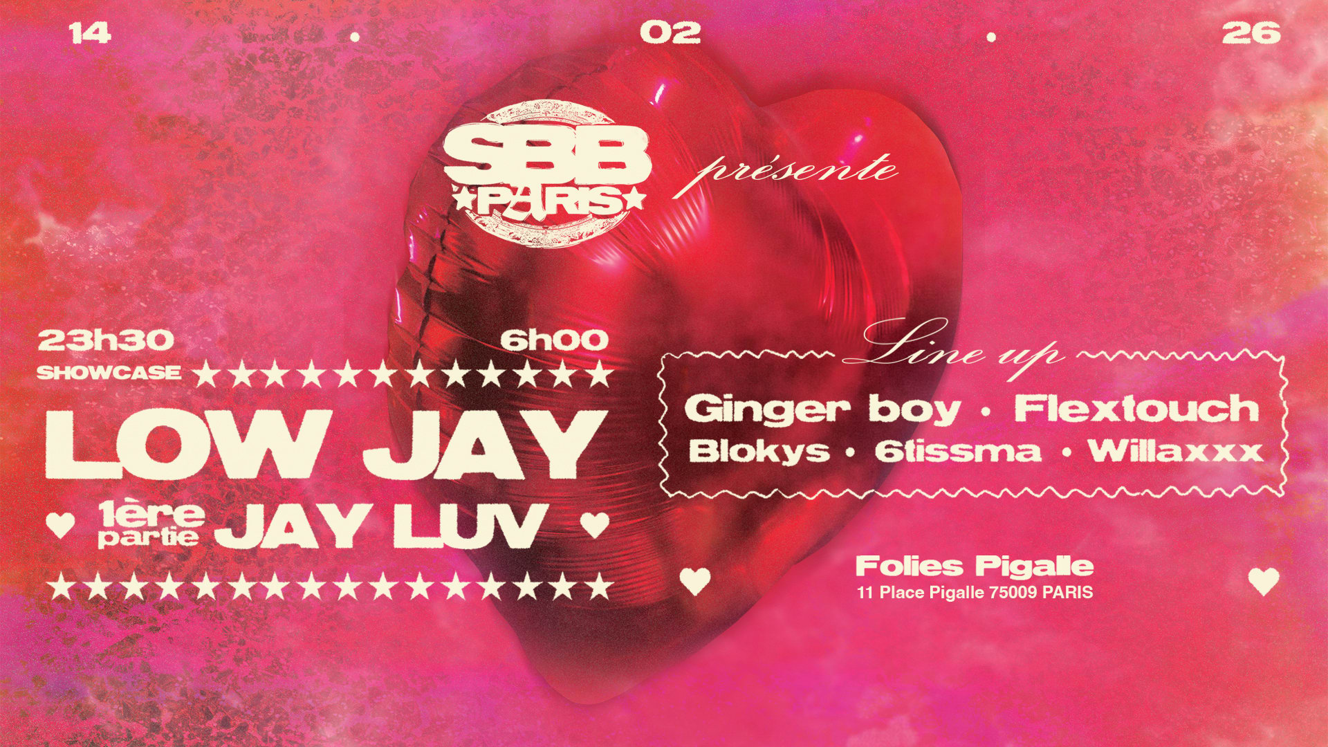 Sbb Show Love Night     Low Jay & Luv Jay