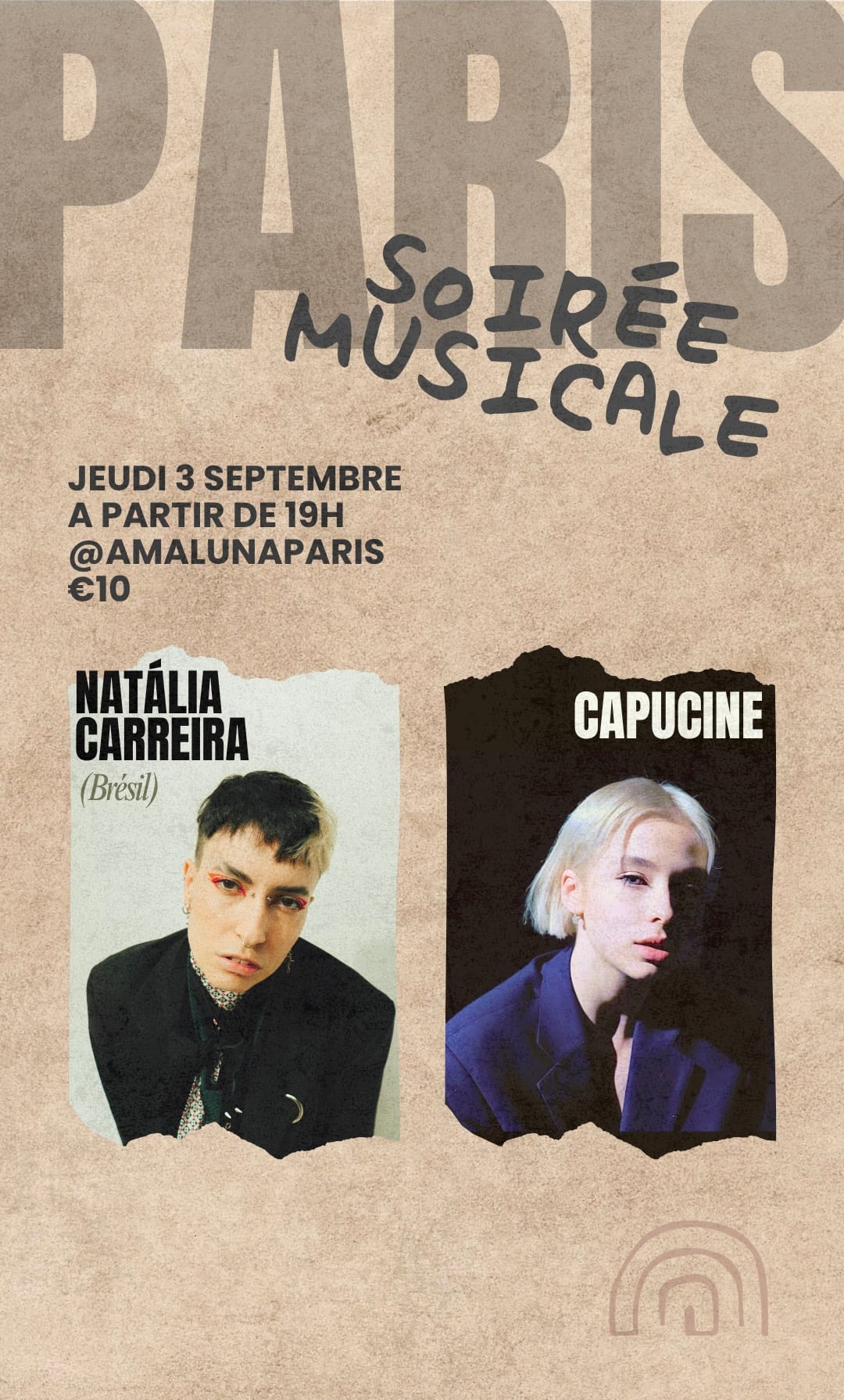 Natàlia Carreira & Capucine - Amaluna Paris
