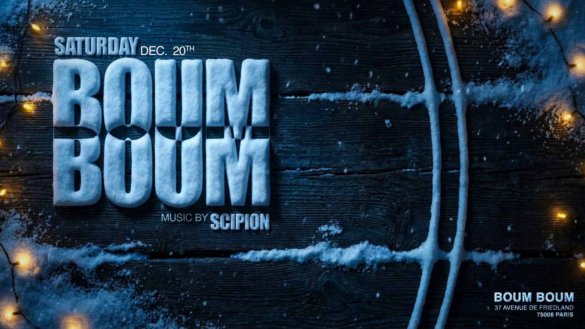 Samedi 20 Decembre - Le Chalet Du Boum Boum