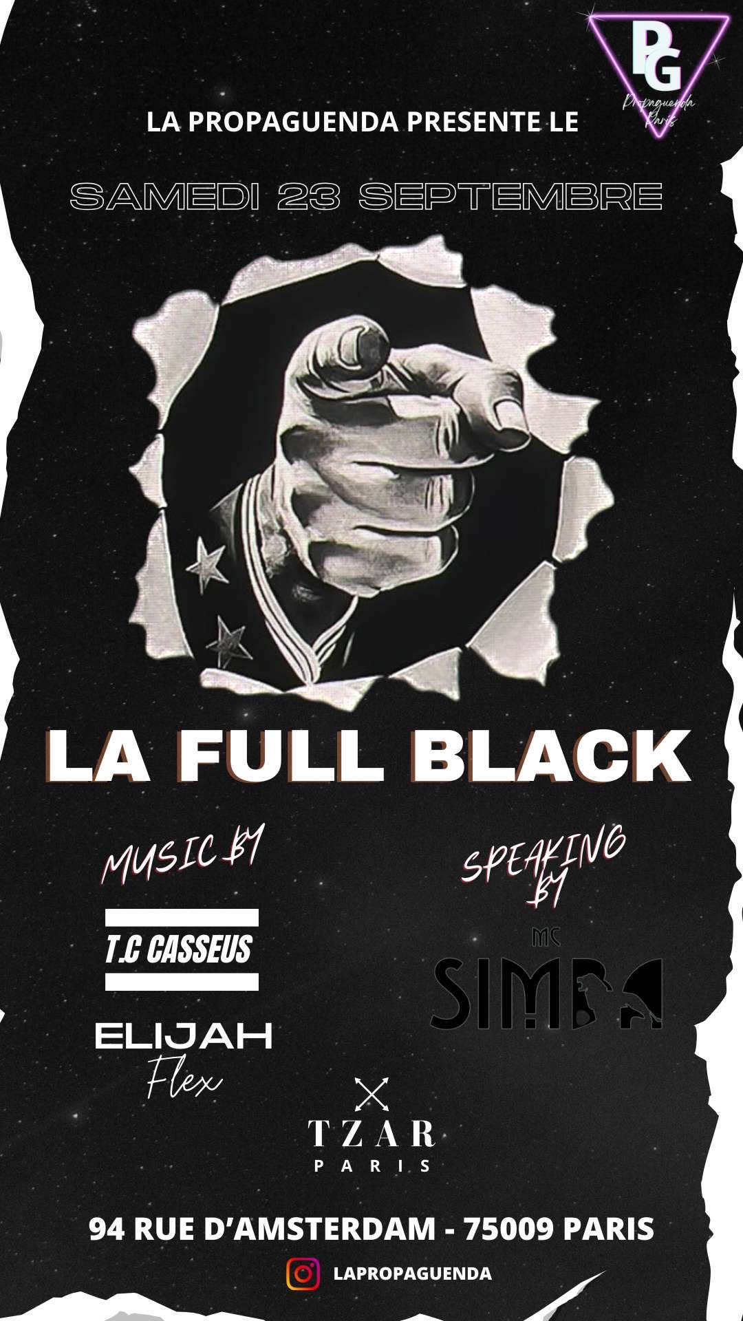 La Full Black @Tzar