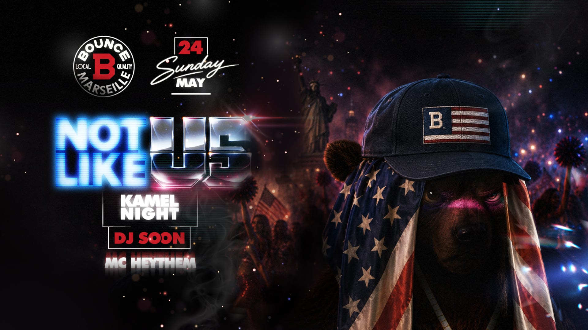 Not Like Us (Veille De Férié) Dj Soon & Dj Kamel Night