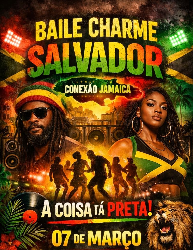 Baile Charme Salvador - Conexão Jamaica