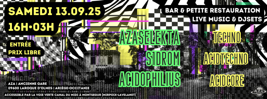 Open Air Électronique • Techno | Acid Techno | Acid Core •