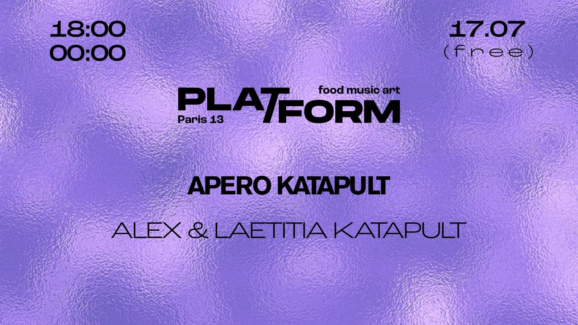 Apero Katapult#2 • Alex & Laetitia Katapult • Free