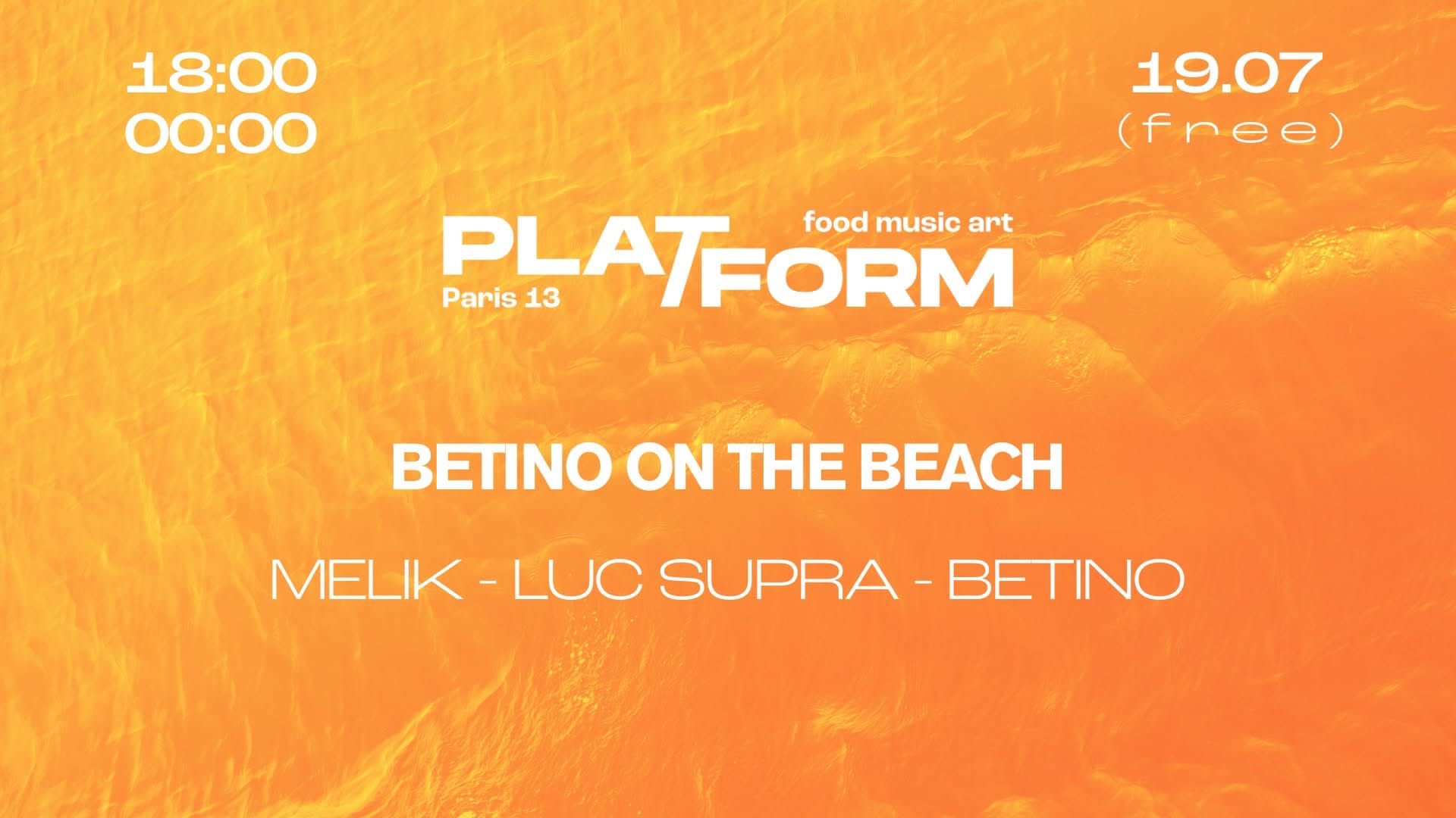 Betino On The Beach • Melik X Luc Supra X Betino • Free