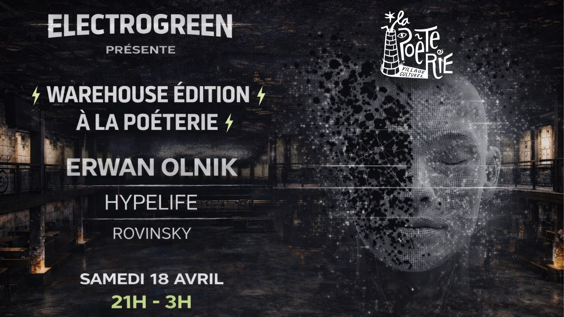 Electrogreen X Poeterie