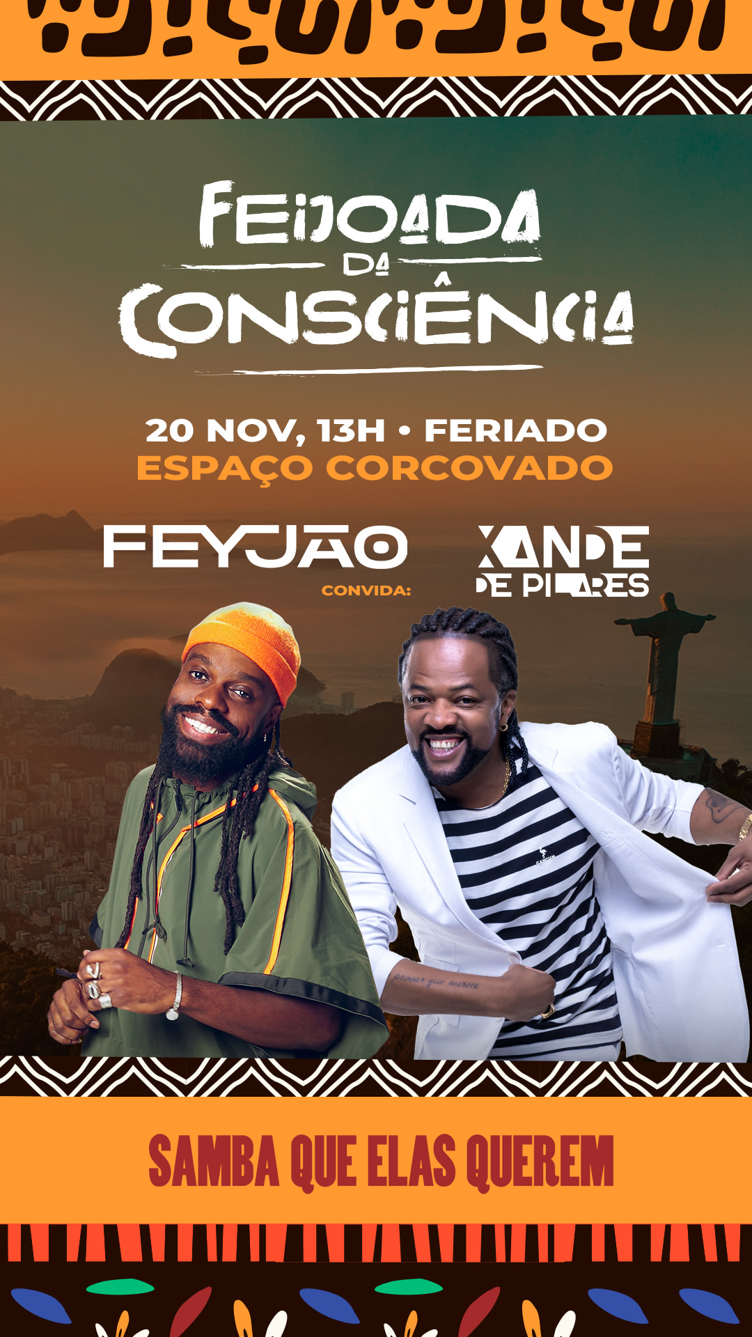 Feijoada Da Consciência: Feyjão, Xande, Sqeq E Dj Julio R