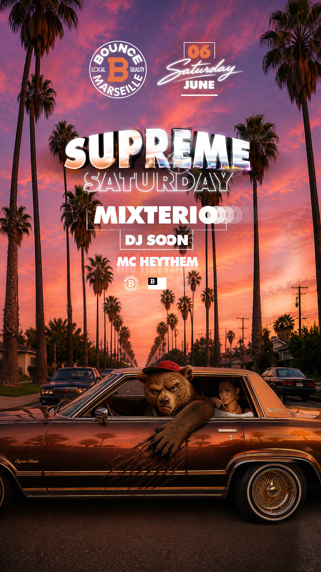 Supreme Saturday Ft Mixterio & Dj Soon (Guest List)