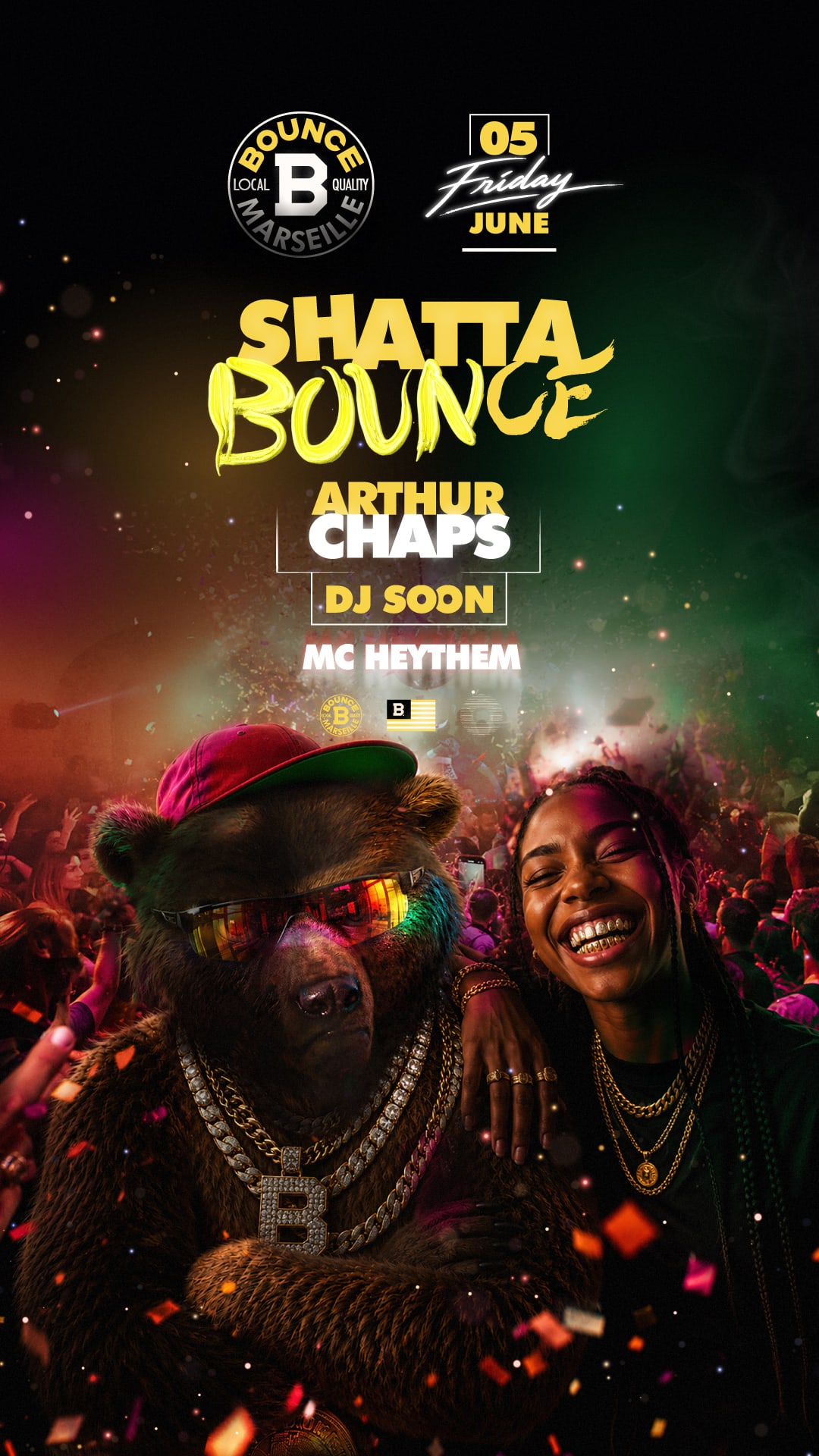 Shatta Bounce Ft Chaps & Dj Soon (Guest List)