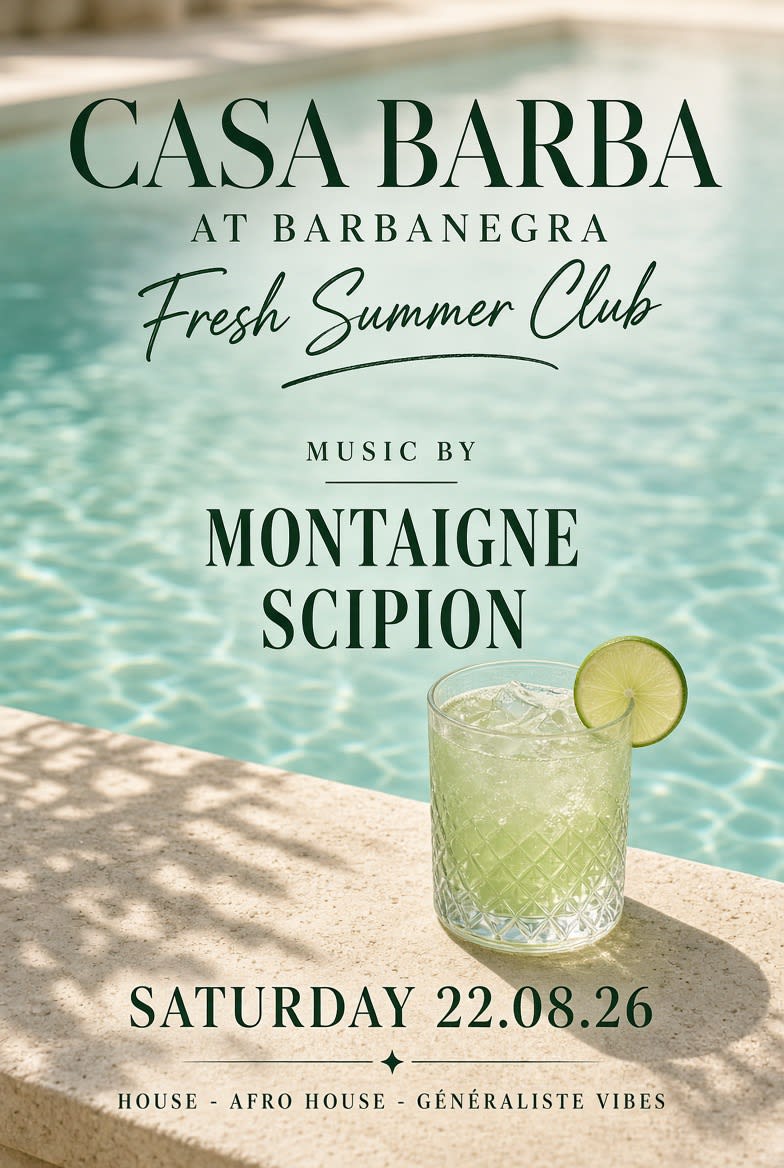 Casa Barba Invite Montaigne - Scipion