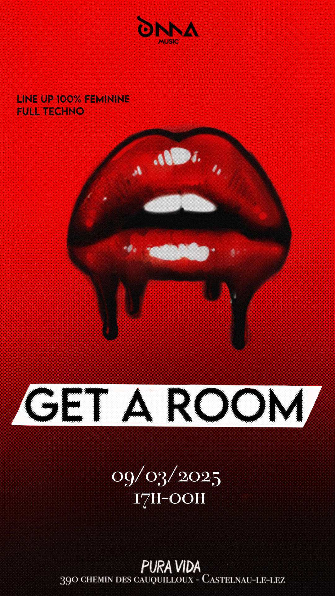 Get A Room - Pura Vida - 09/03/25