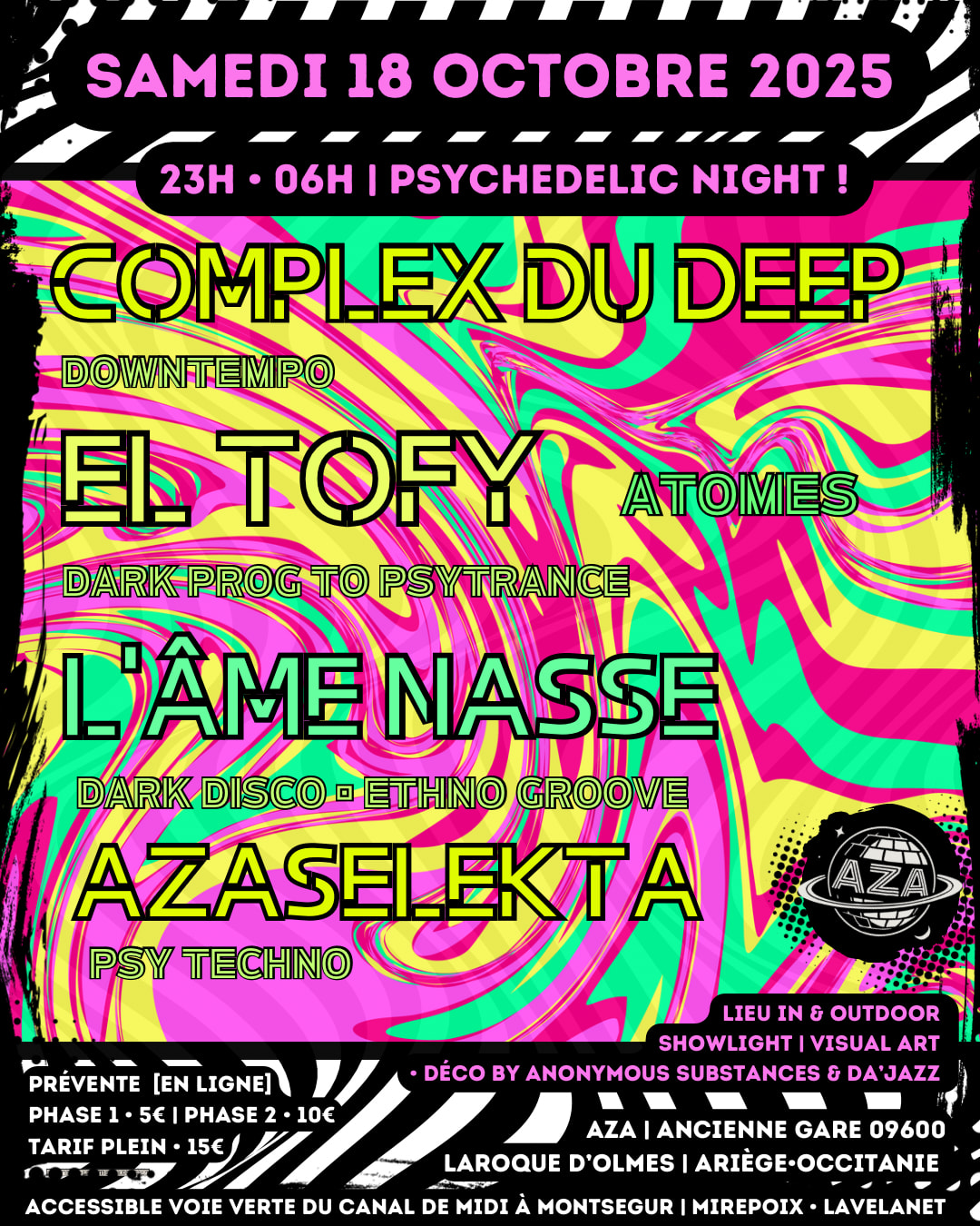 Psychedelic Night ! Downtempo To Psytrance