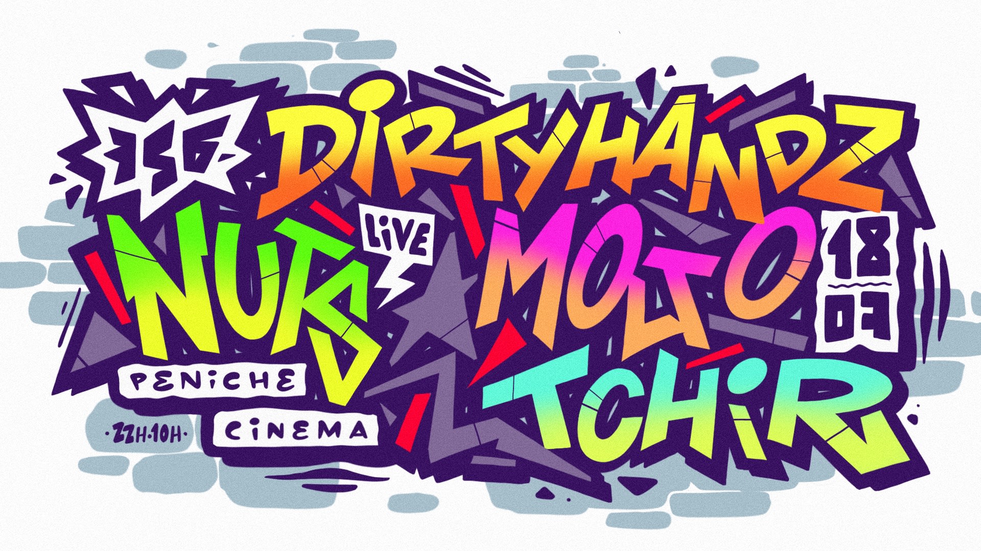 756 Club : Nuts (Live) & Molto - Péniche Cinéma