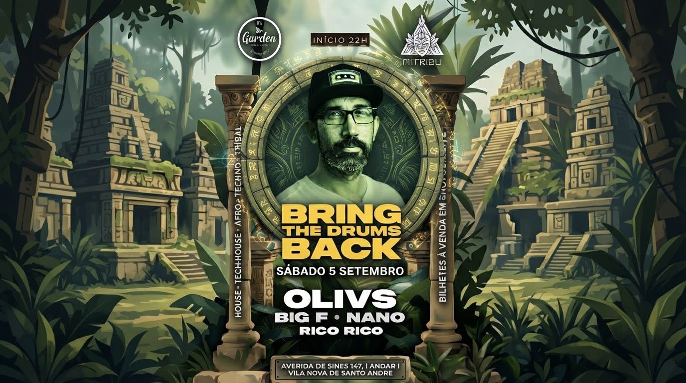 Bring The Drums Back @ The Garden (Santo André)